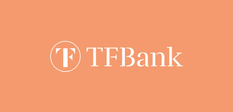 Logotipo del banco TF.