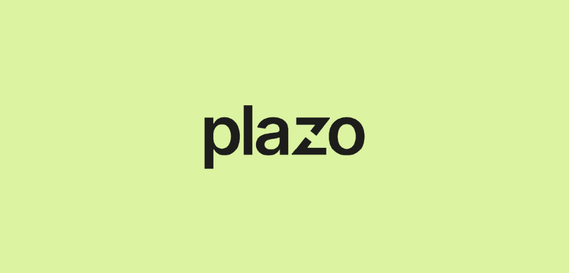 Plazo debit card logo.